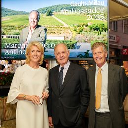 Martina Hohenlohe, Piero Antinori, Karl Hohenlohe