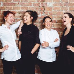 Viktoria Fahringer, Jaimy Reisinger, Sandra Scheidl und Helena Jordan