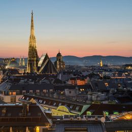 Blick über Wien