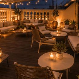 Rendering Dachterrasse