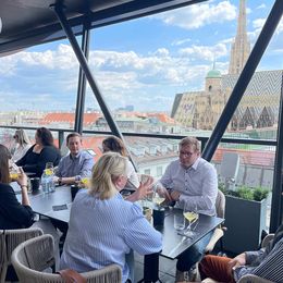 © Degen / Gault&Millau Tasting auf der Lamée Rooftop Bar