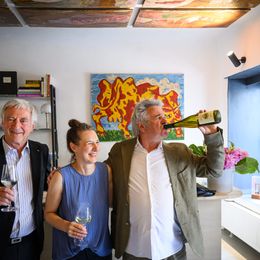 Reinhard Diethardt, Manuela Moosbrugger und Paul Renner