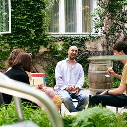Gute Laune am Ostermarkt in der Markterei Markthalle