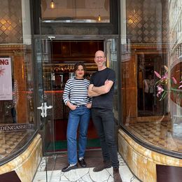 Mila Arici und Simon Steiner