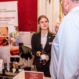 Jungsommeliers in der Hofburg