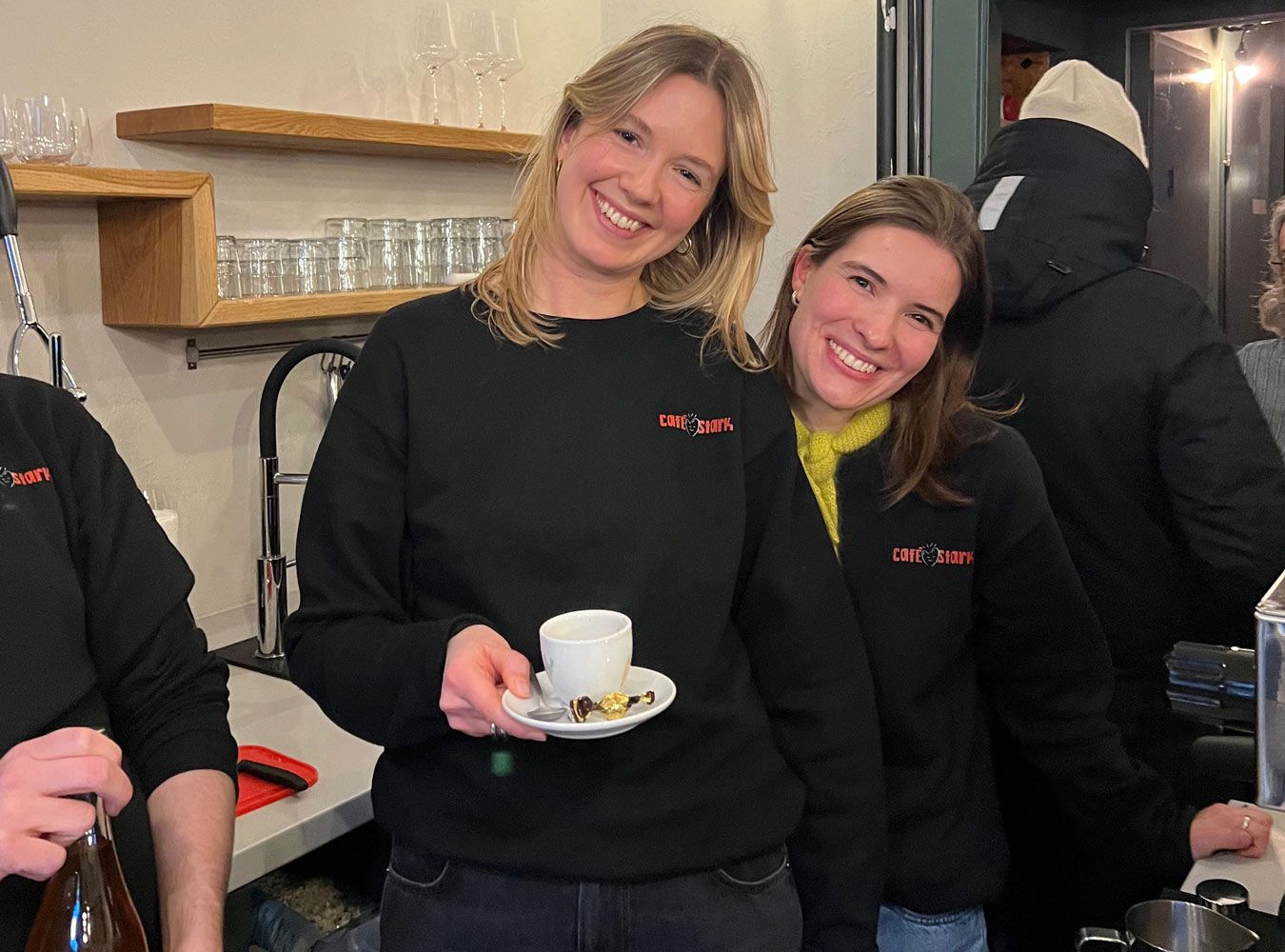 Amelie Wächtler und Anna Jenal