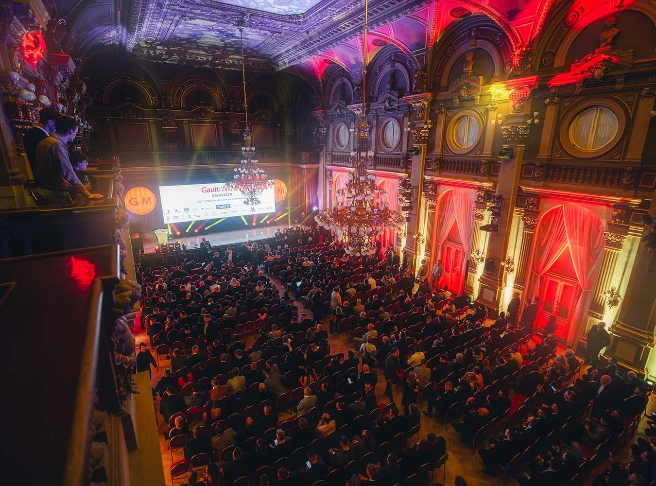 © Gault&Millau Tschechien Feierliche Gala im Nationalpalast