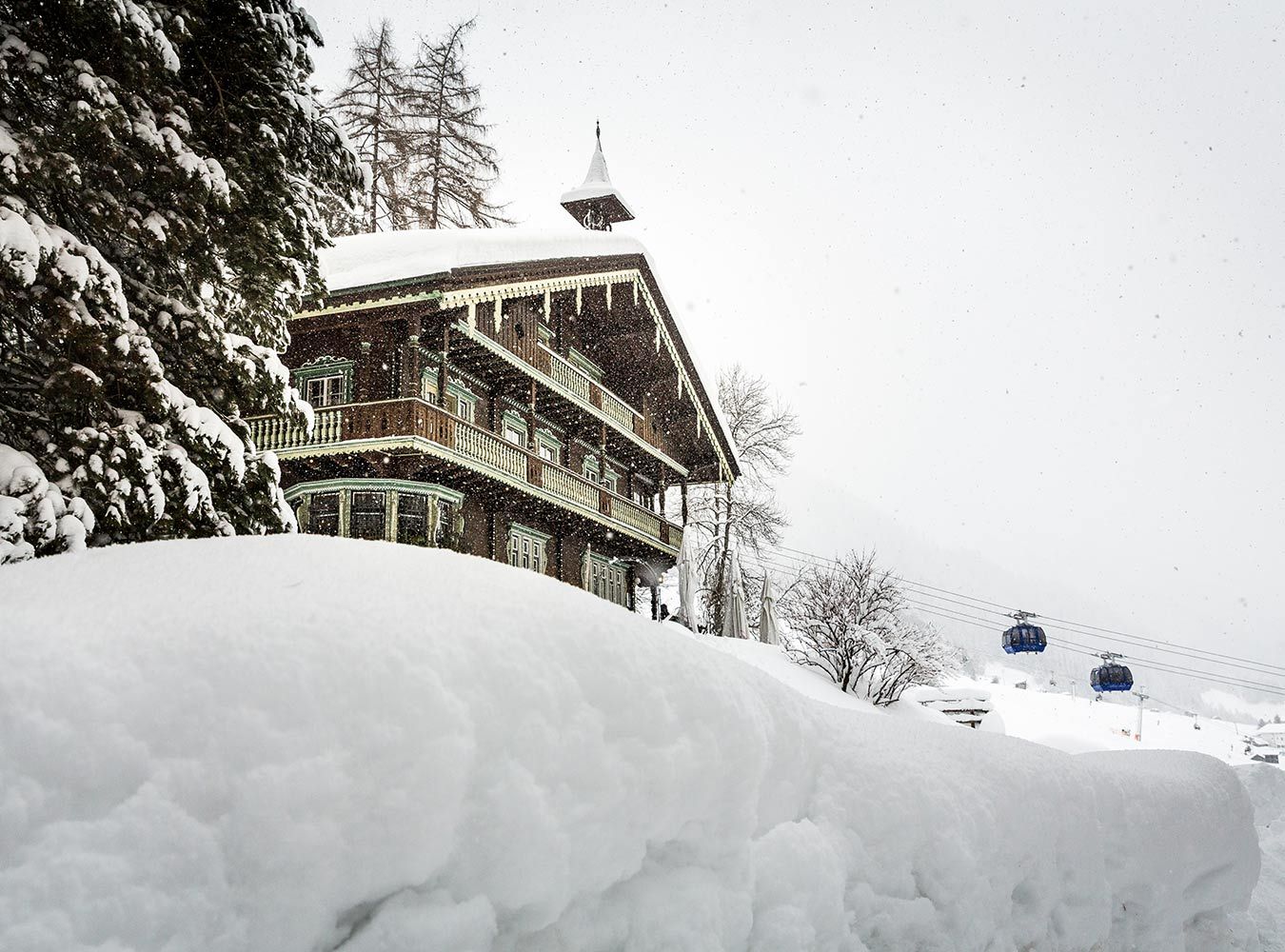 © WEST Werbeagentur / Alexandra Genewein Villa Trier, Galzigbahn im Hintergrund