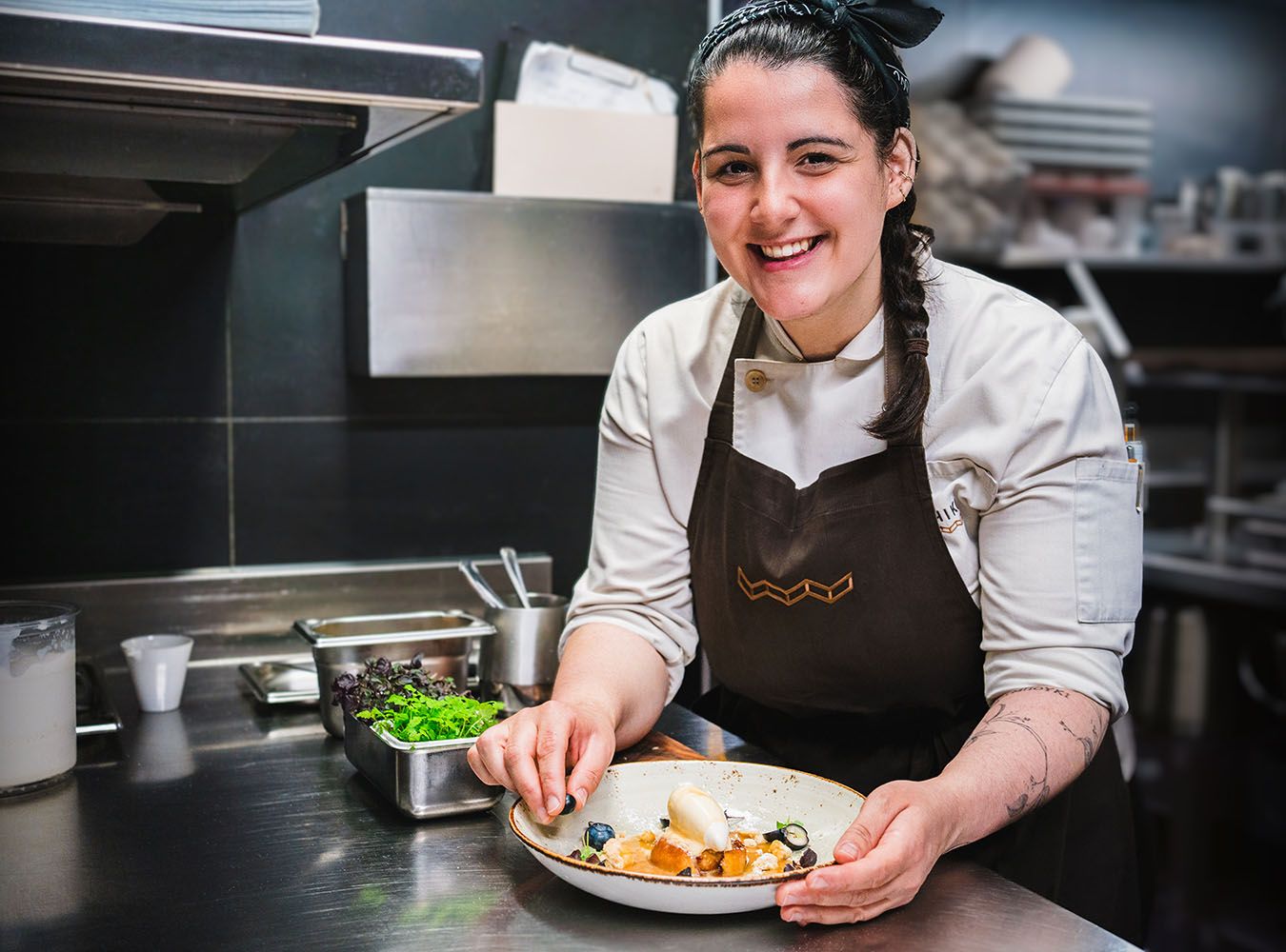 Artemis Karavani ist die neue Chef-Patissière im SHIKI