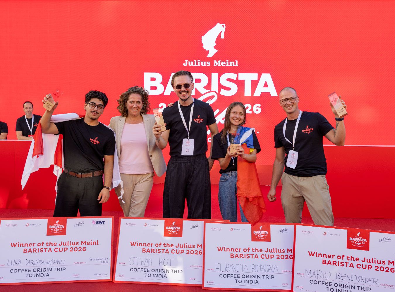 © Martina Berger Luka Darispanashvili, Christina Meinl, Stefan Kot, Elizaveta Rîmscaia und Mario Benetseder