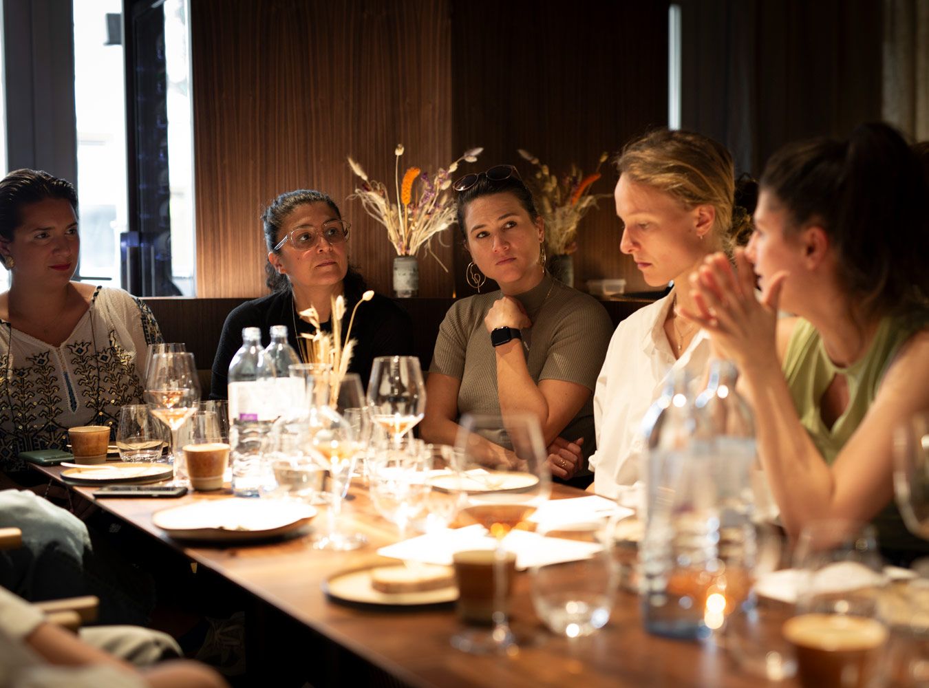 Der erste Stammtisch im Restaurant JOLA