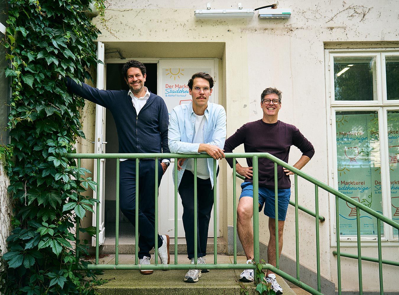 Thomas de Martin, Chris Michor und Mike Tschager