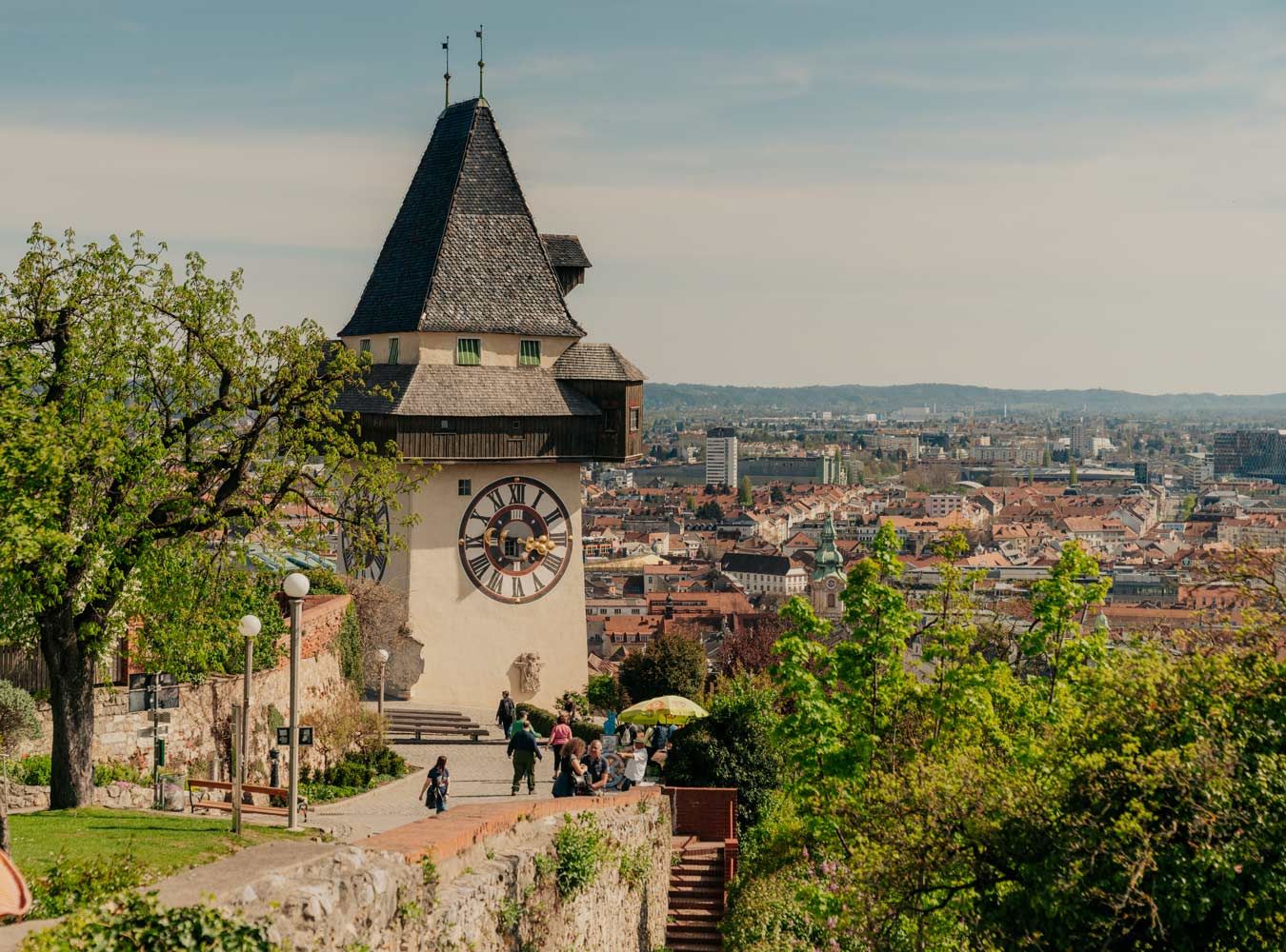 Grazer Uhrturm auf dem Schlossberg