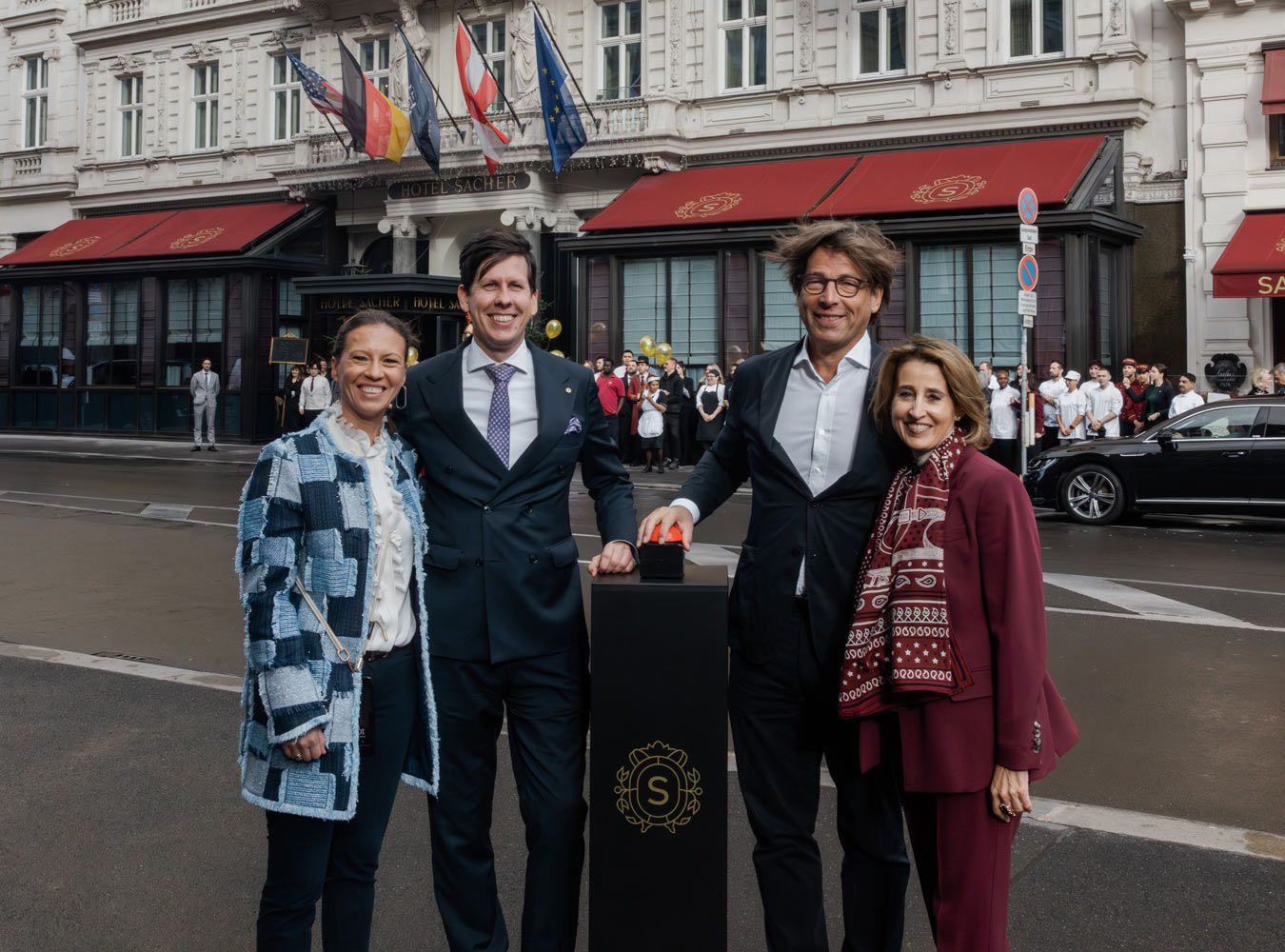 © Hotel Sacher Eva Gürtler, Andreas Keese, Matthias Winkler und Alexandra Winkler