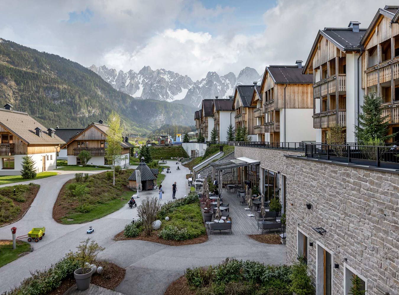 Resort-Ansicht