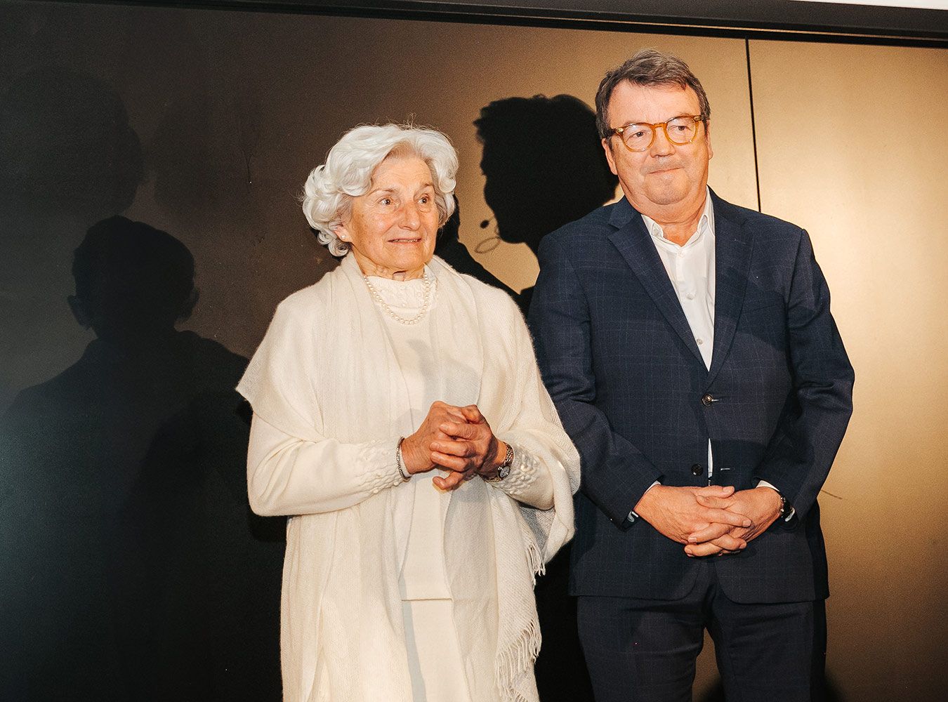 Hedi und Willi Klinger bei der Auszeichnung für ihr Lebenswerk