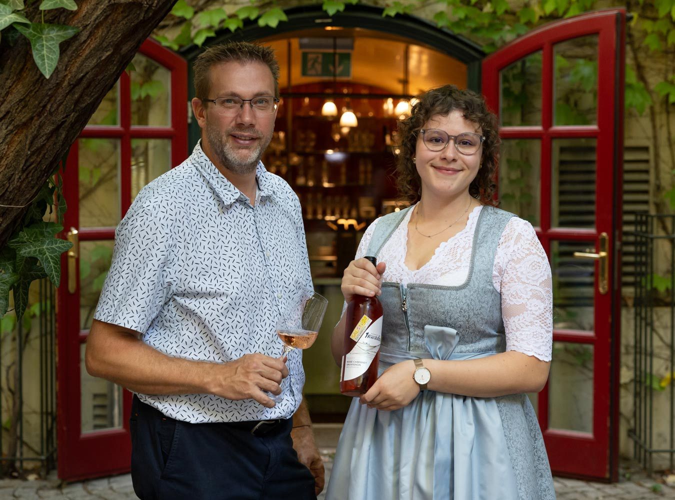 Jürgen Geyer und Laura Neustifter