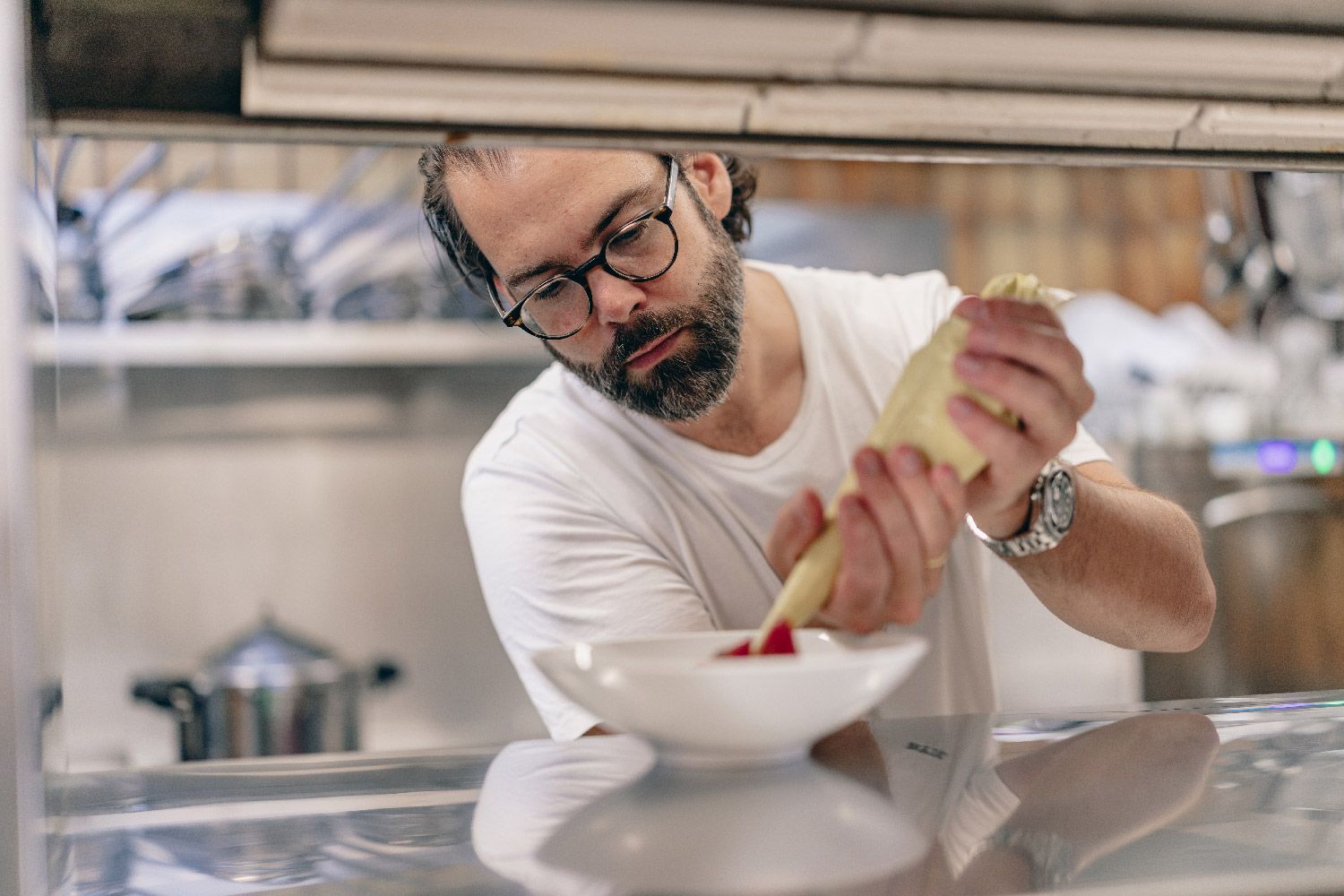 Jan Tiam Dorfer / ÖWM Küchenchef Stephan Stahl