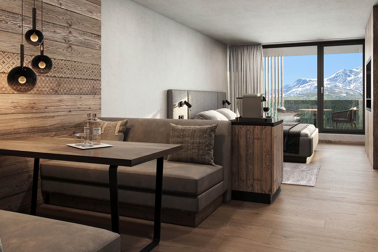 Blick ins Zimmer