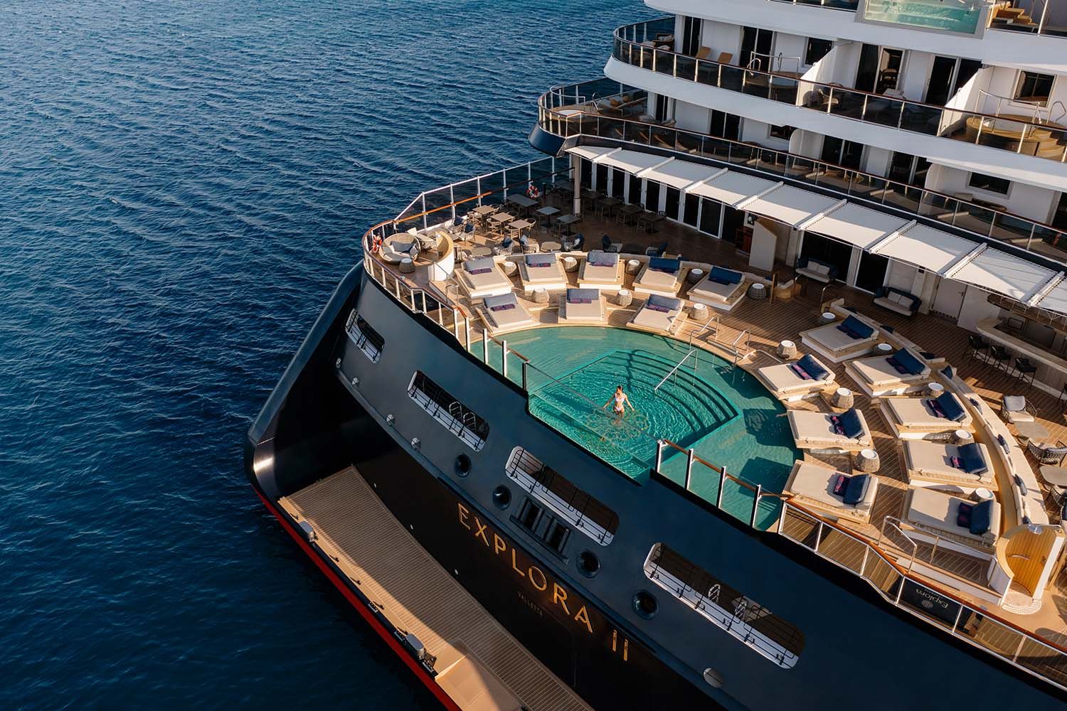 Explora Journeys Heck mit Infinitypool