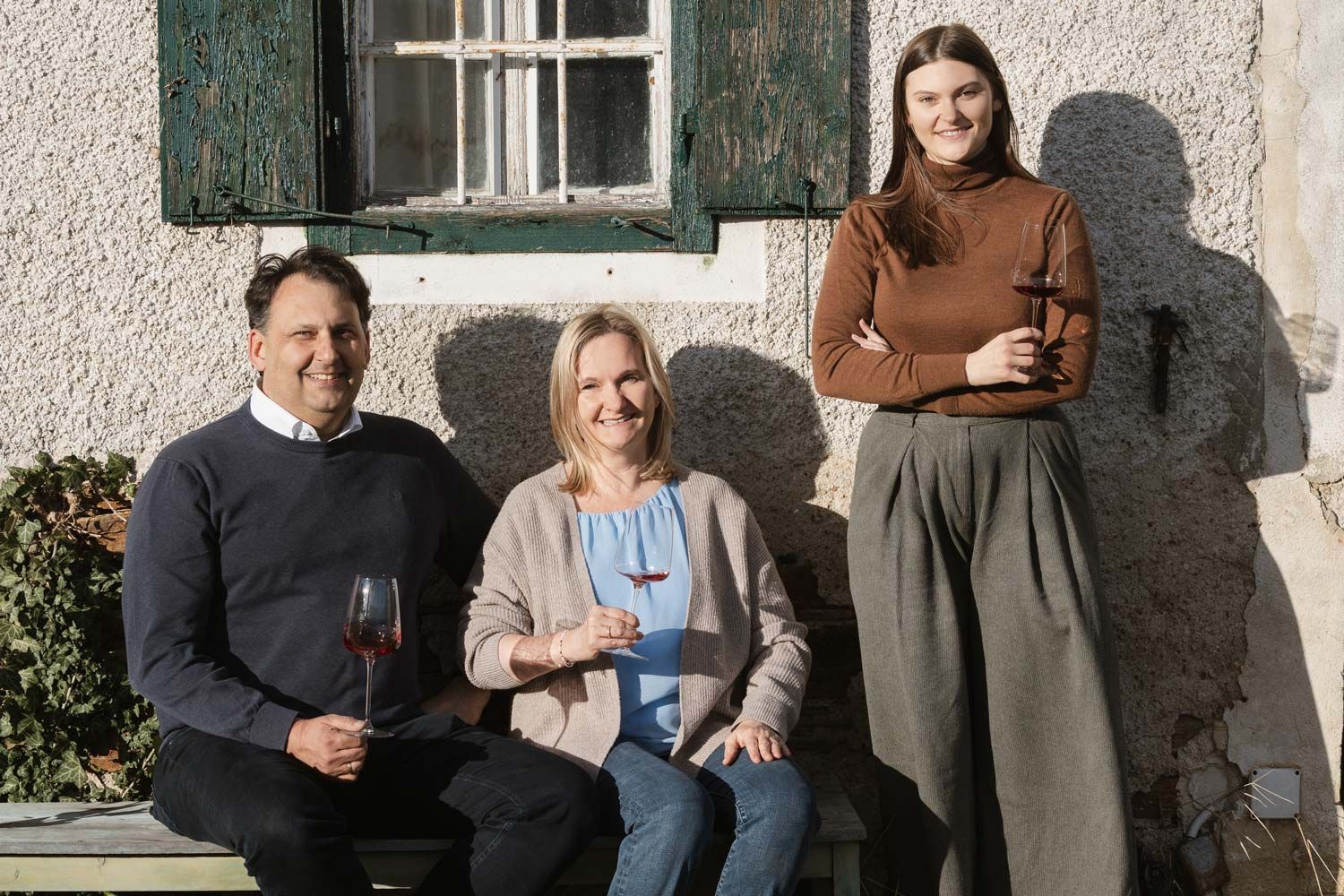 Stefan, Daniela und Verena Langmann