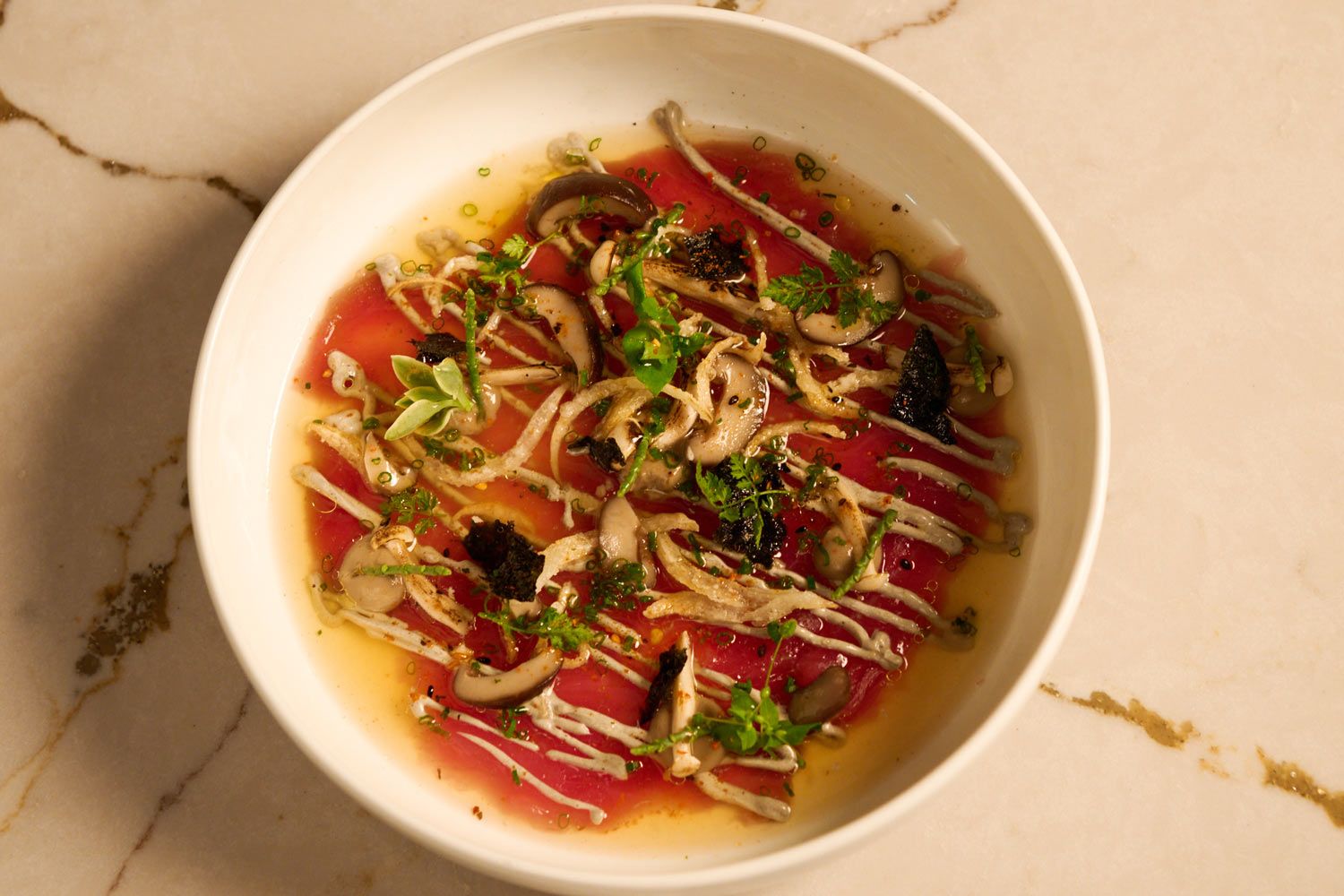 Tuna Carpaccio