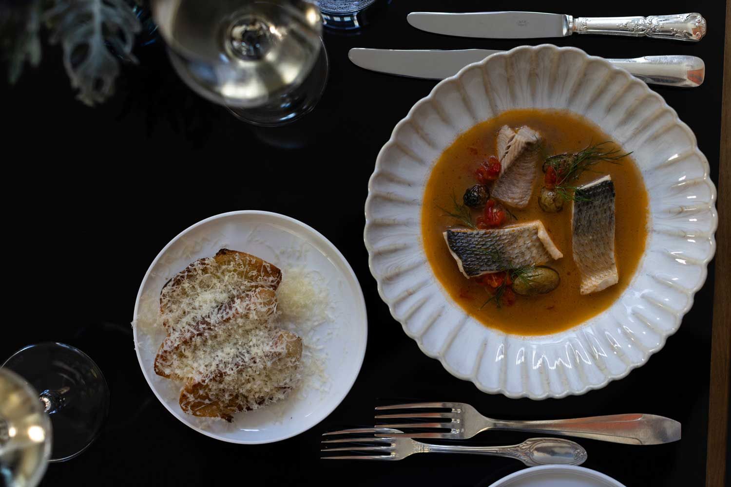 Bouillabaisse von heimischen Fischen