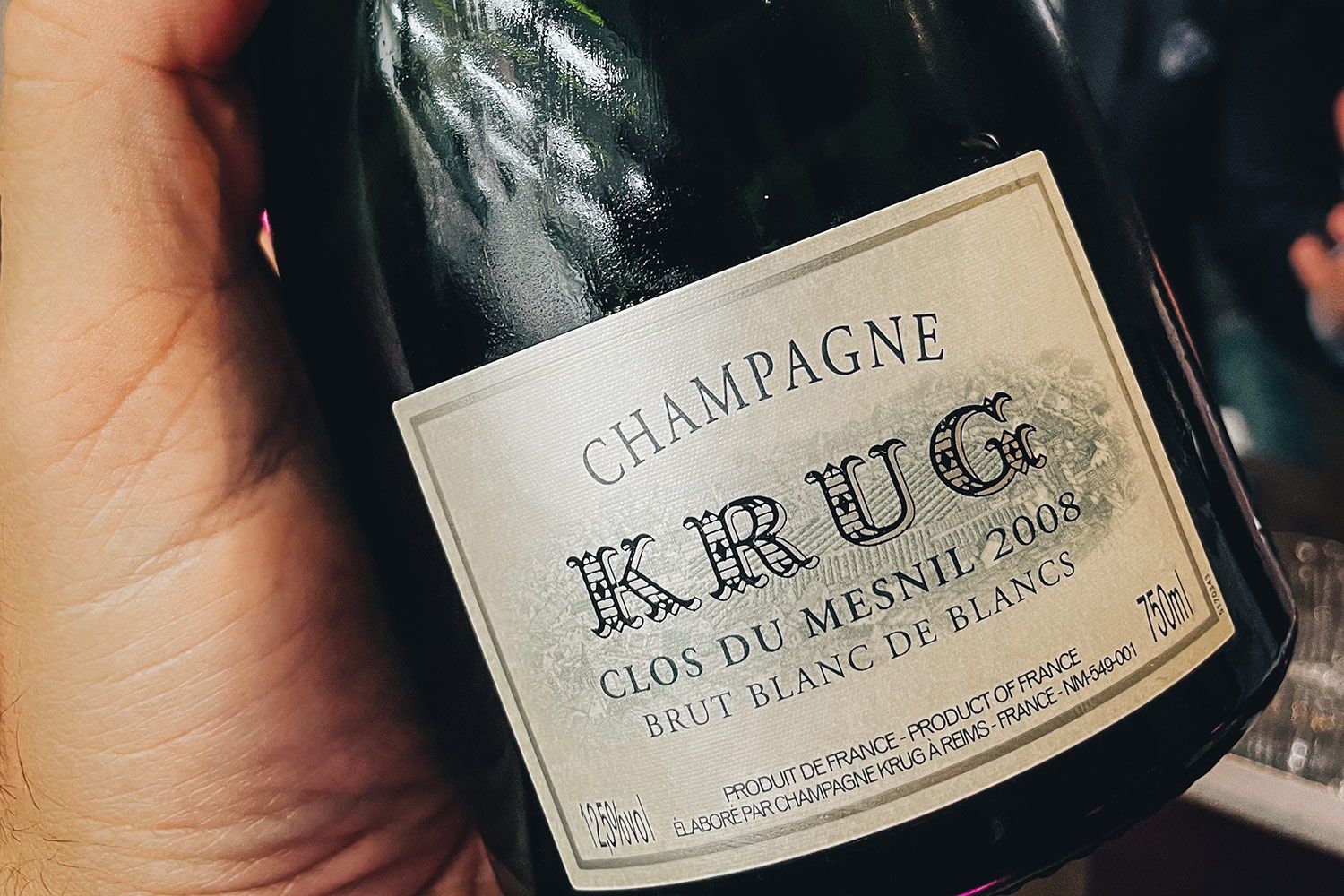 Flaggschiff Krug Clos du Mesnil