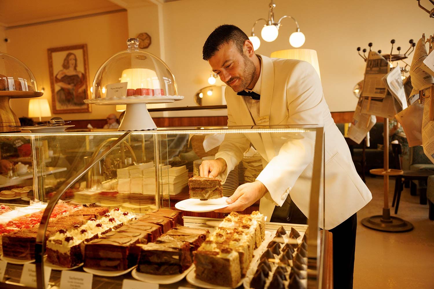 Peter Rigaud Traditionelles Service