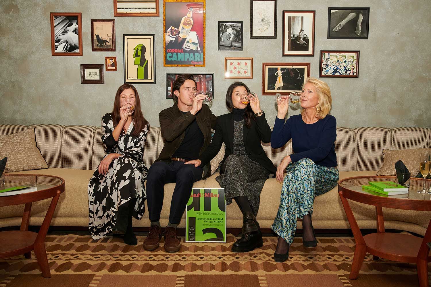 Weinchefin Daniela Dejnega, Armin und Monika Tement, Martina Hohenlohe