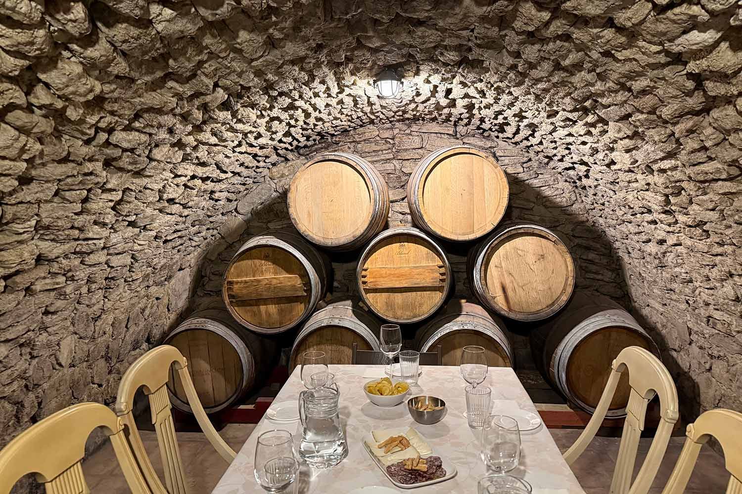 Bernhard Degen Verkostungsraum auf der Bodega Kieninger