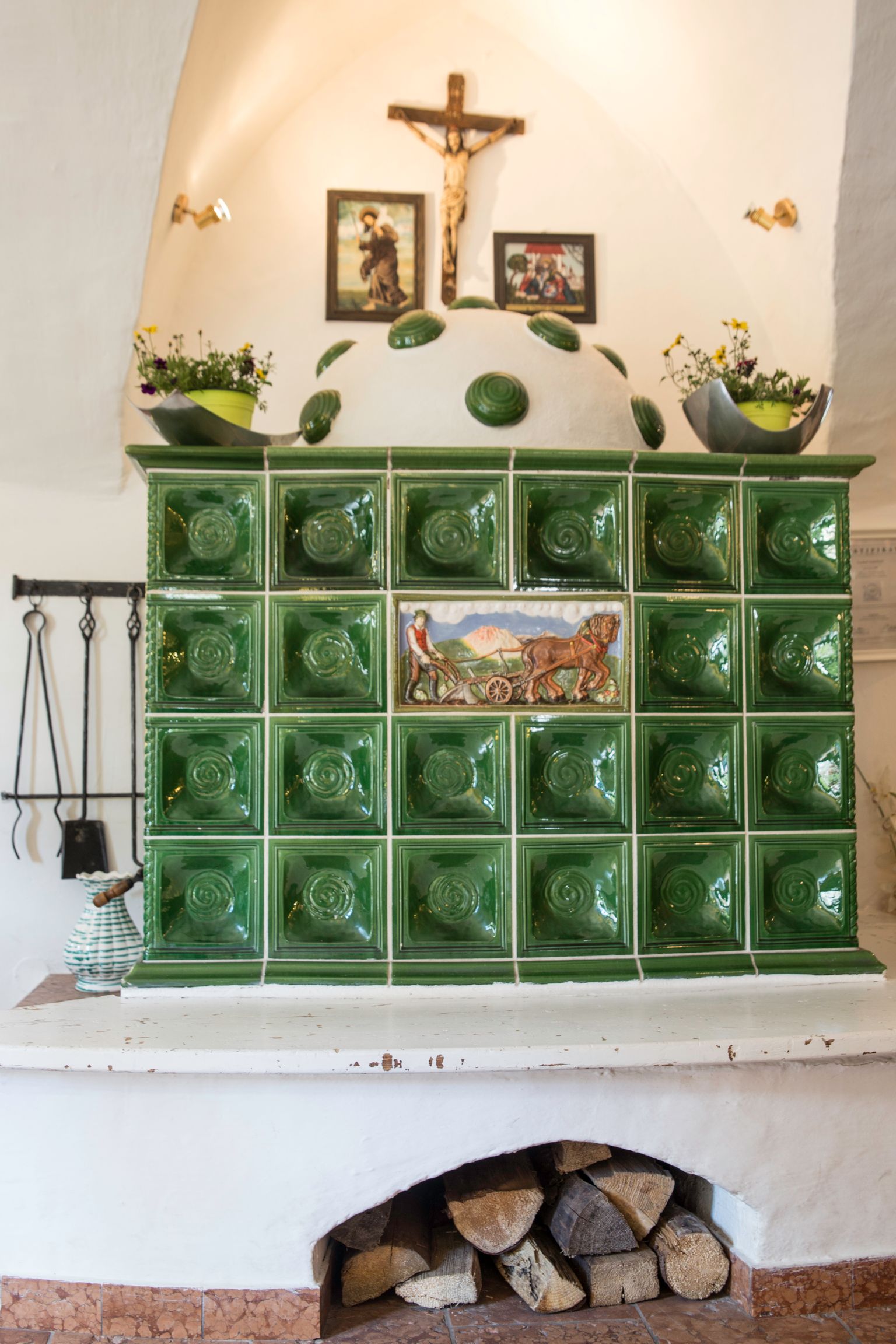 Hotel Rauris Gemütlicher Kachelofen