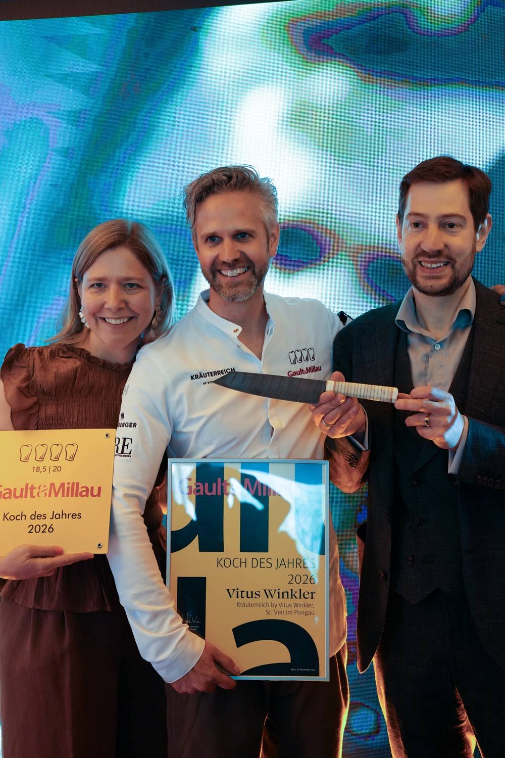 v.l.n.r. Eva-Maria Winkler, Vitus Winkler, Richard Kappeller