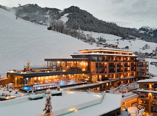 Die Hotelanlage in Großarl