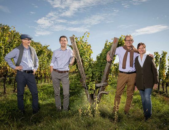 Thomas Klinger, Andreas Wickhoff, Willi und Edwige Bründlmayer