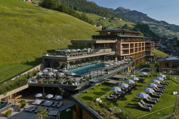 Das Edelweiss Die Hotelanlage in Großarl