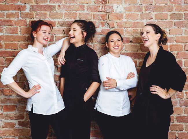 © Cliff Kapatais Viktoria Fahringer, Jaimy Reisinger, Sandra Scheidl und Helena Jordan