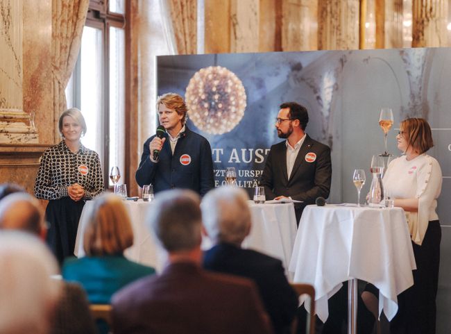 © Sekt Austria / Christine Miess Pressekonferenz im Burgtheater
