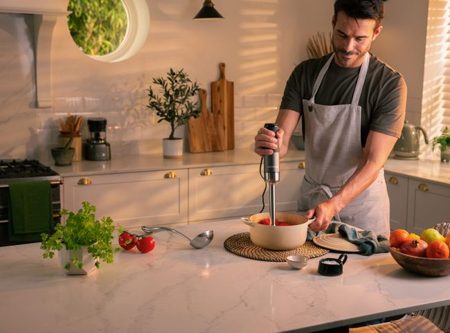 Stabmixer mit Turbofunktion