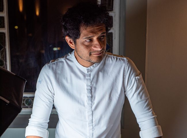 Küchenchef Miguel Giraldo