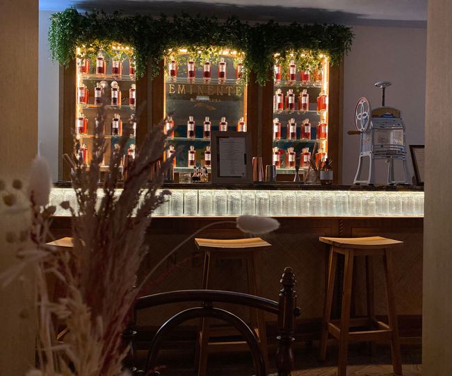 Die Bar der Casa Eminente