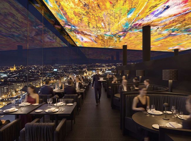 © Das Loft Rendering Restaurant-Bereich neu