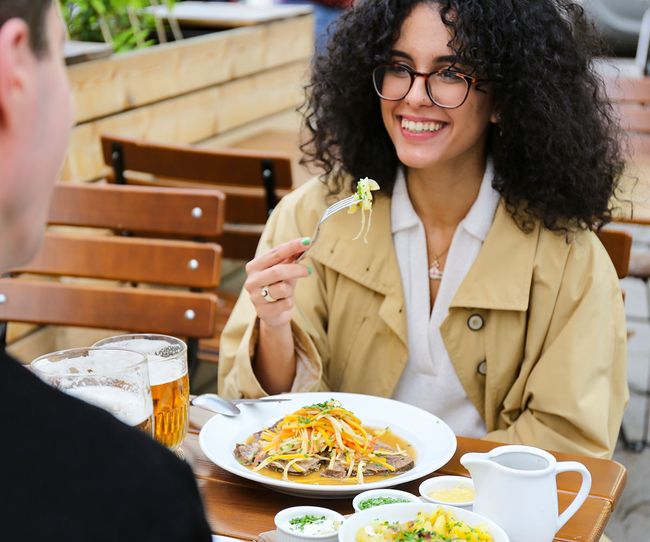Genuss im Praterwirt-Gastgarten