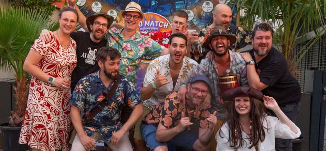 © Old Judge TIKI MATCH