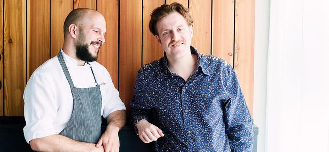 Micha Schäfer und Billy Wagner