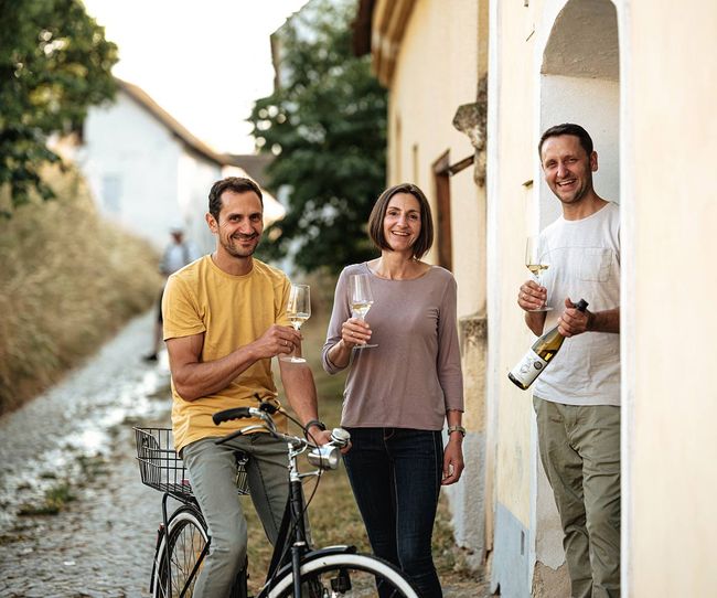 © Weingut Gruber Röschitz Ewald, Maria und Christian Gruber