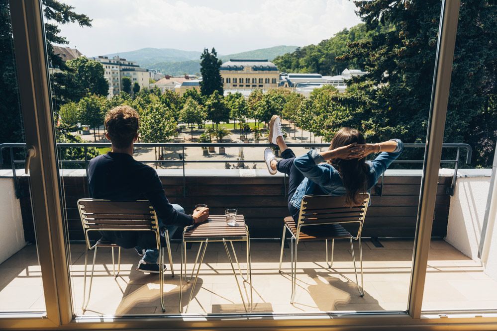 At The Park Hotel, Baden
