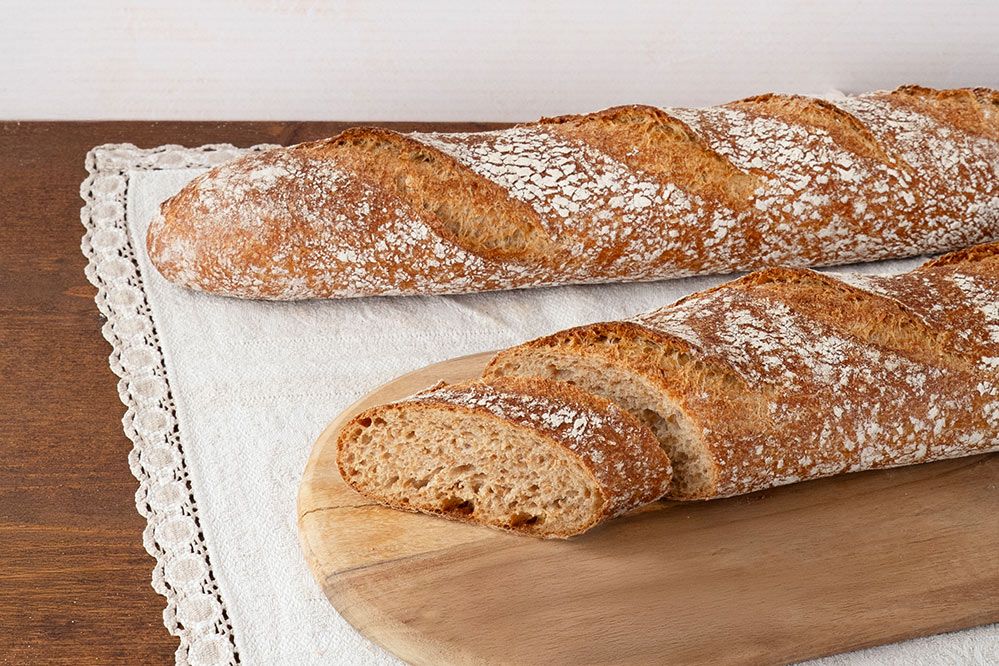 Weizenvollkorn-Baguette