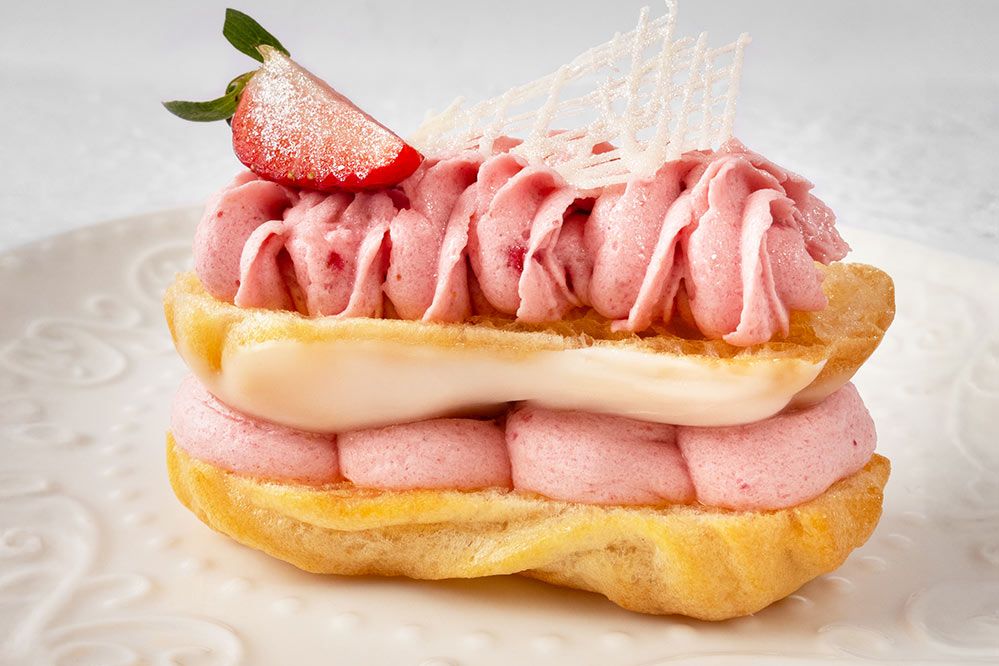 Erdbeer Eclair