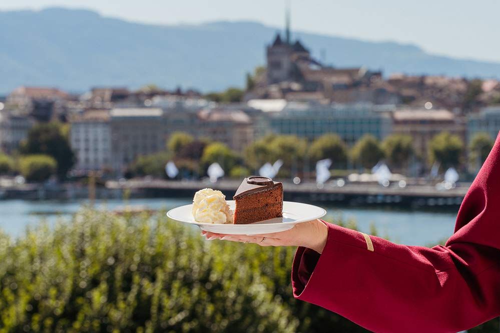 Die weltberühmte Sachertorte auf Reisen